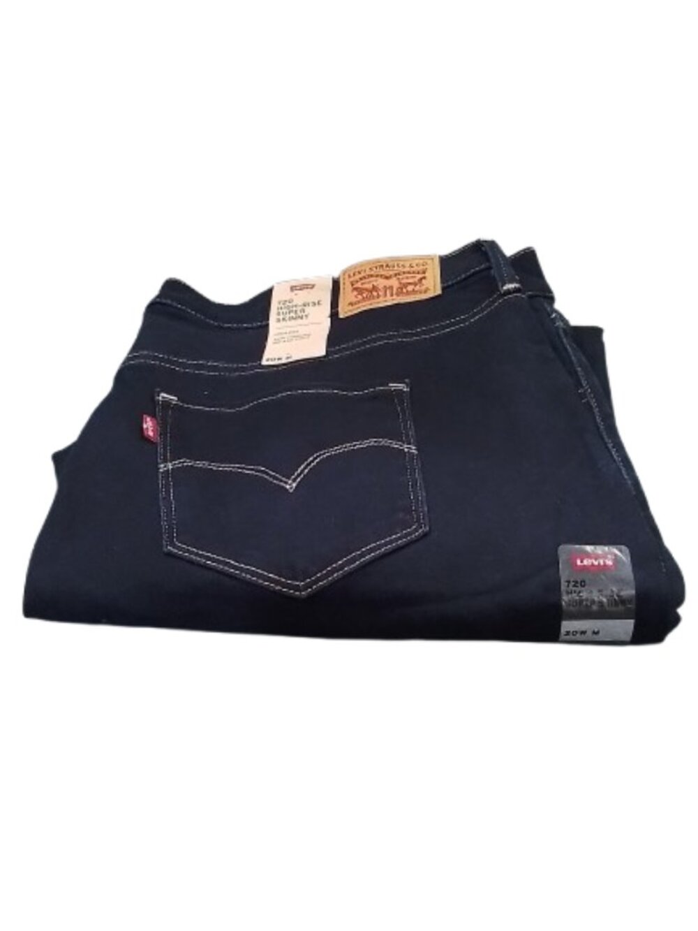 Women's Levi's Plus Size 720 High Rise Super Skinny Jeans - RInse - 20W M - NWT